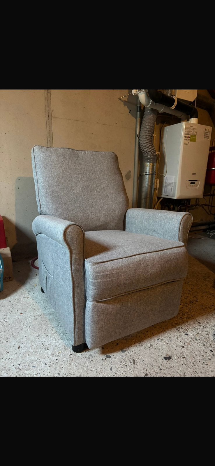Fauteuil gratis, Huis en Inrichting, Fauteuils, Ophalen, Gebruikt, 75 tot 100 cm, Stof