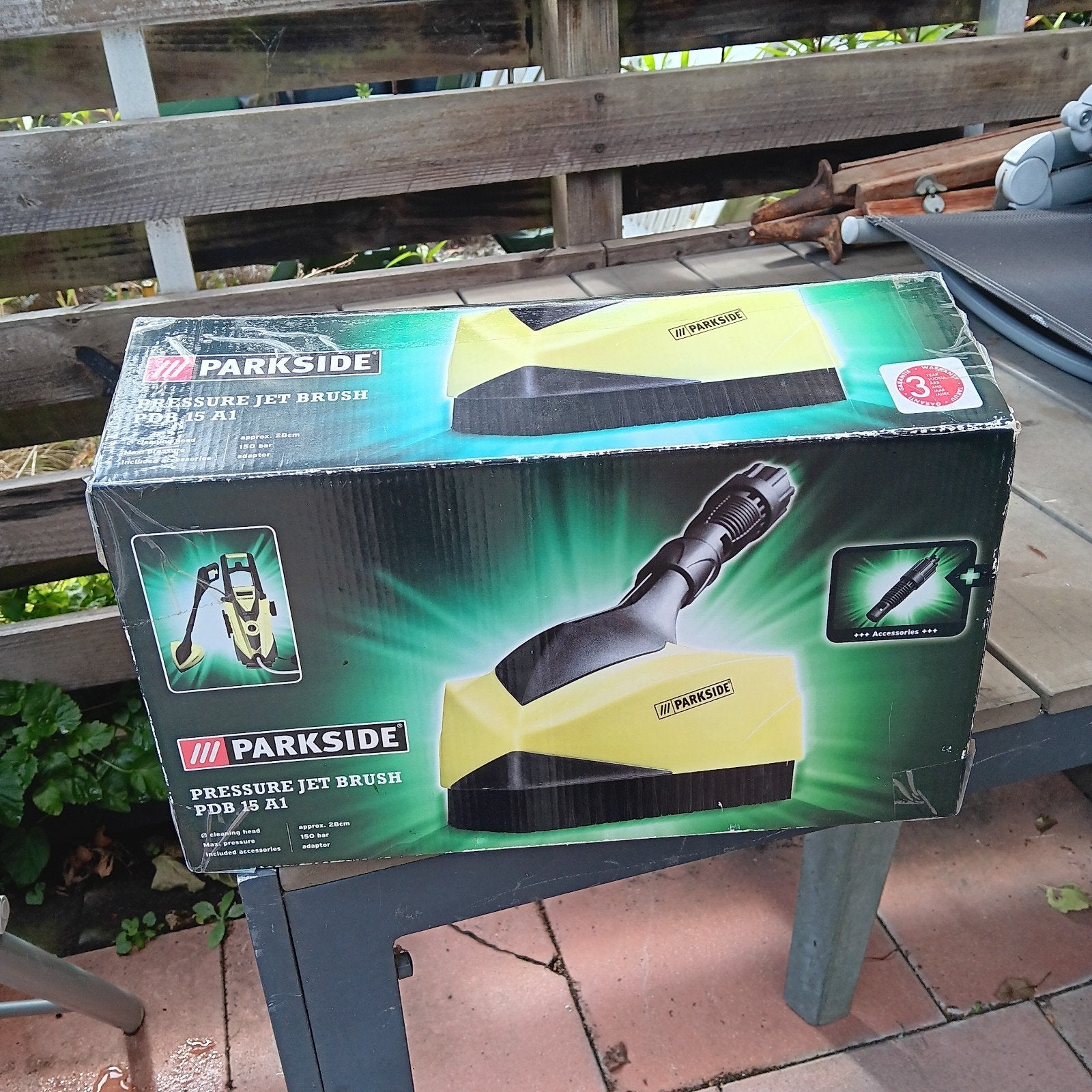 Borstel voor parkside hogedruk reiniger als nieuw, Tuin en Terras, Hogedrukreinigers, Ophalen of Verzenden, Zo goed als nieuw