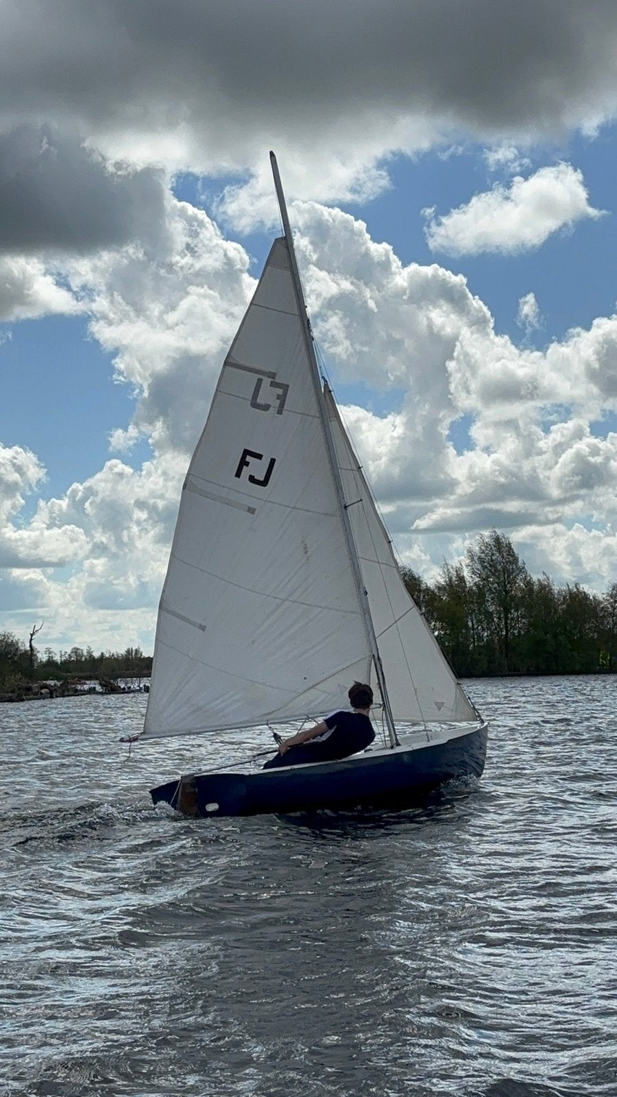 Flying junior zeilboot, Ophalen, Gebruikt, 3 tot 6 meter, Minder dan 15 m²