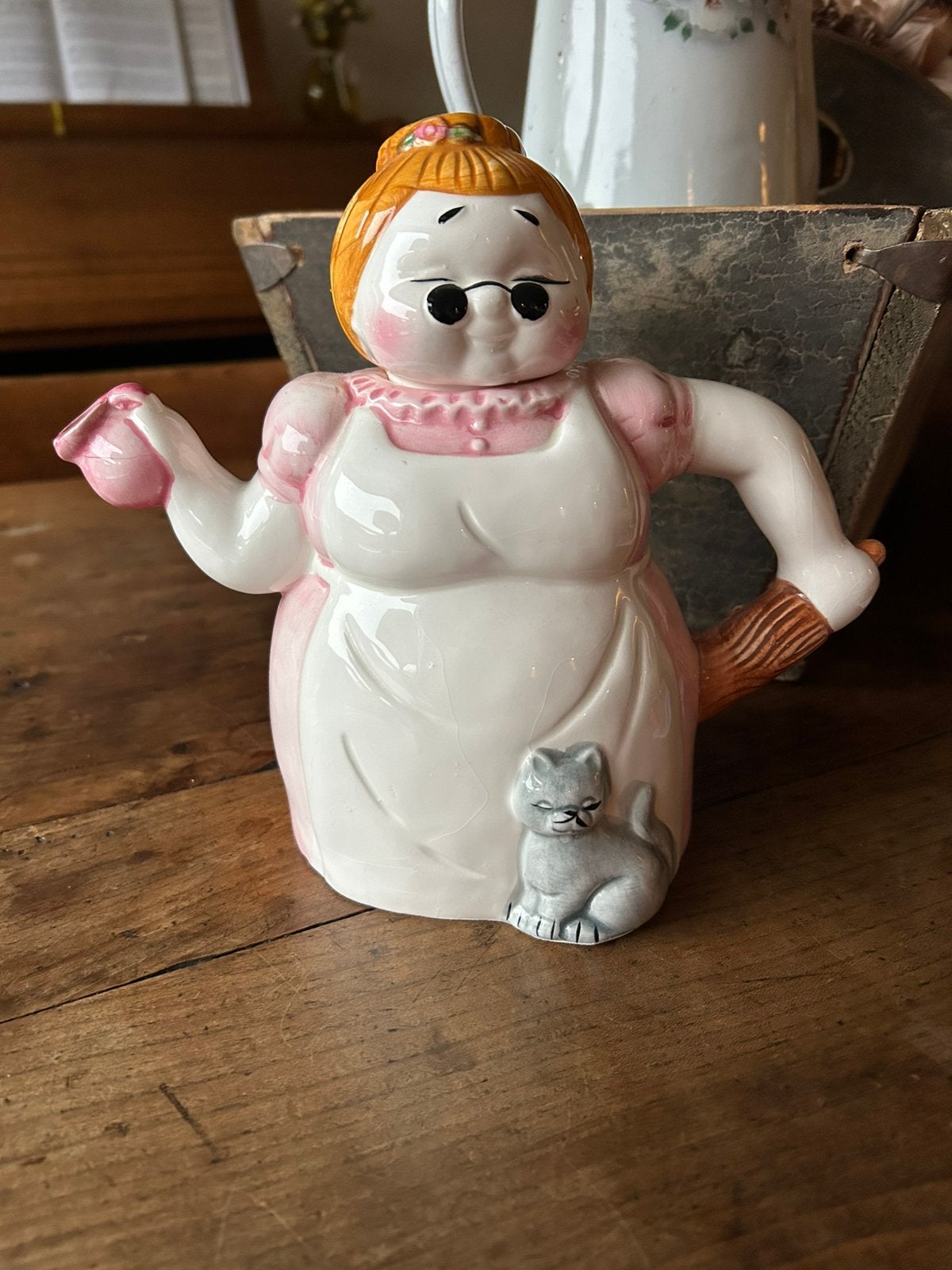 Grappige theepot, Ophalen of Verzenden, Zo goed als nieuw
