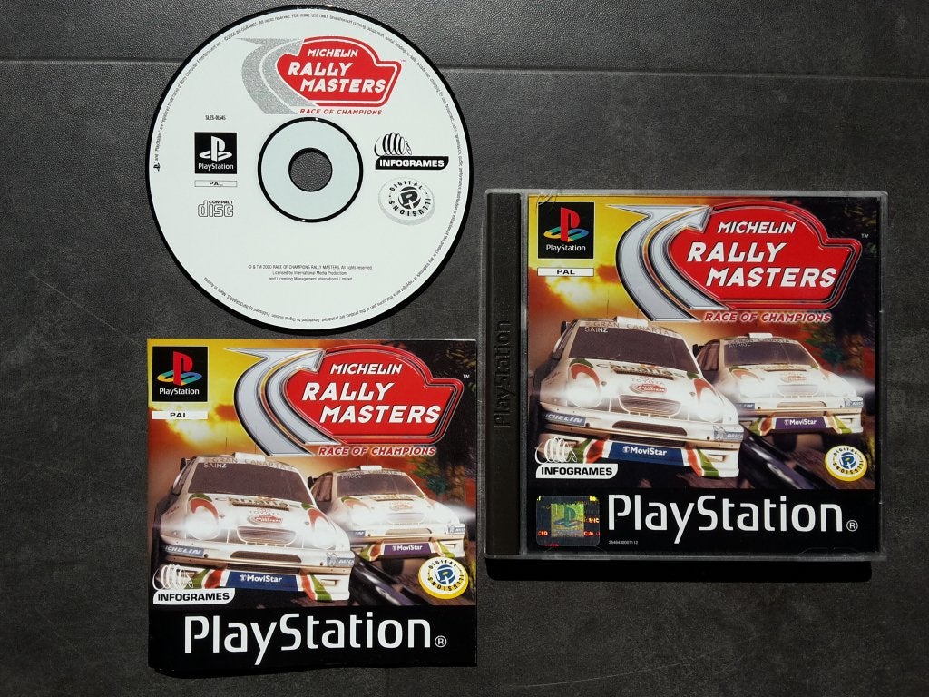 PS1 - Rally masters - PlayStation 1 PSX Racing, 1 speler, Racen en Vliegen, Ophalen of Verzenden, Zo goed als nieuw