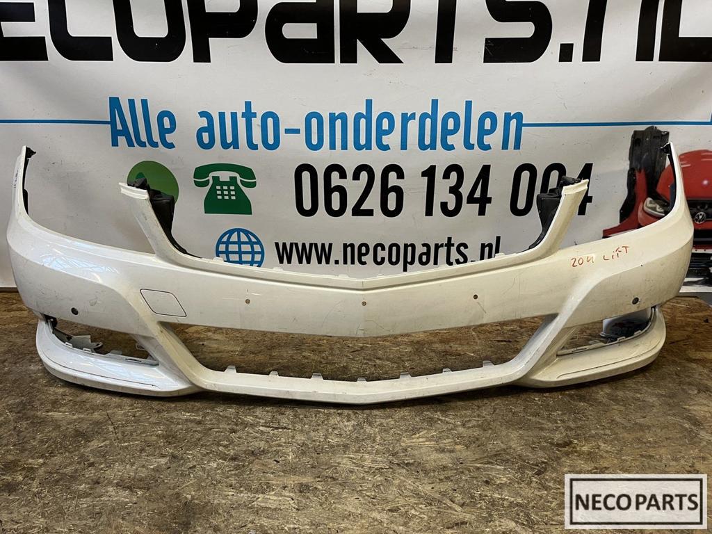 MERCEDES C KLASSE W204 FACELIFT VOORBUMPER BUMPER ORIGINEEL, Gebruikt, -, Voor, Ophalen of Verzenden