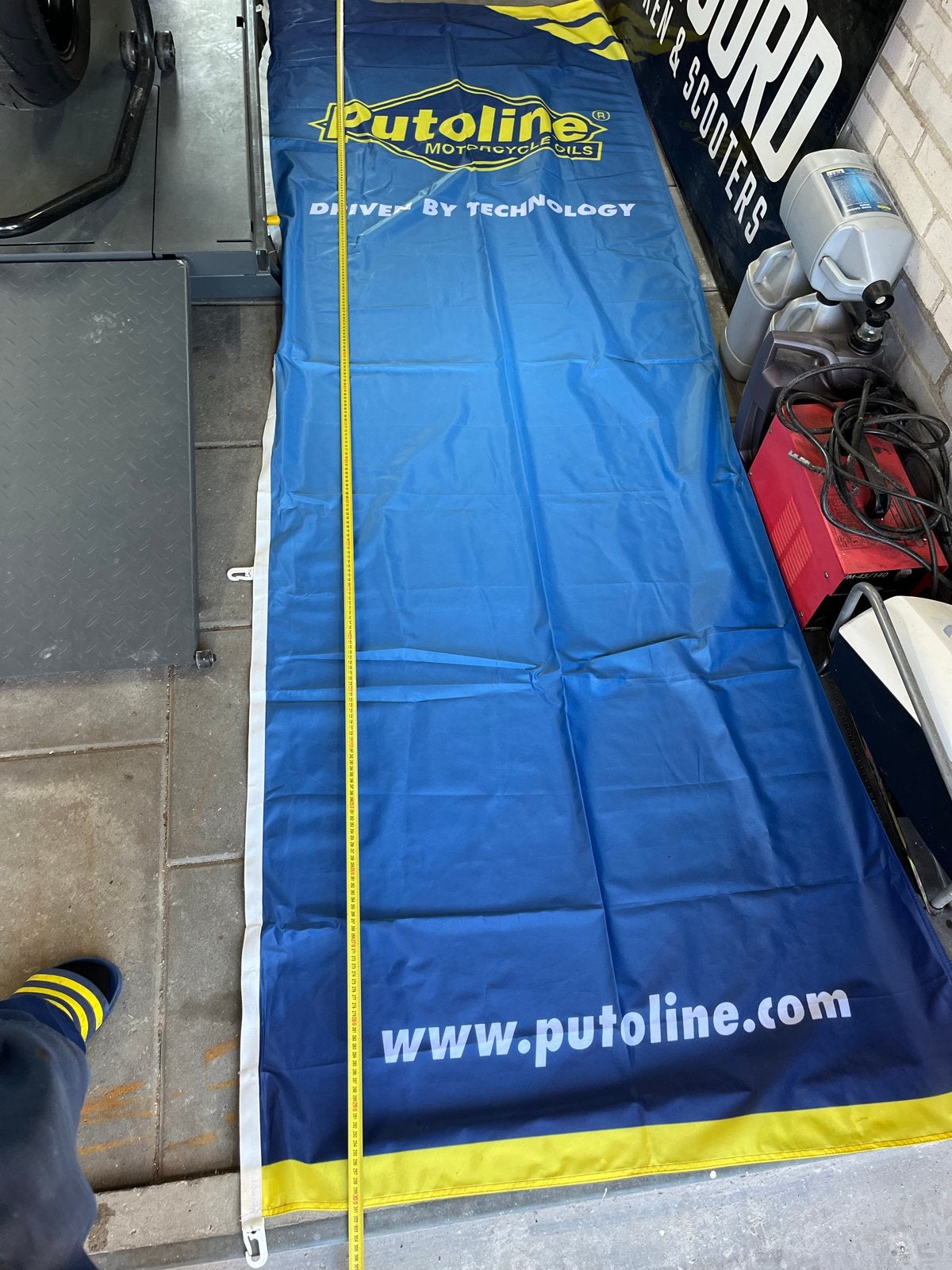 Putoline vlag, Ophalen of Verzenden, Zo goed als nieuw