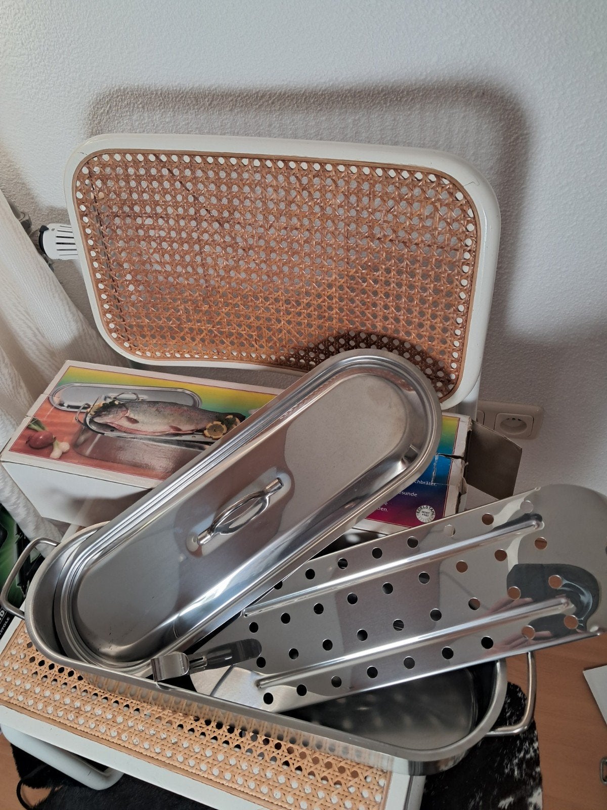Vispan - Ongebruikt en in originele doos, Ophalen of Verzenden, Nieuw, Rvs of Chroom, Overige typen