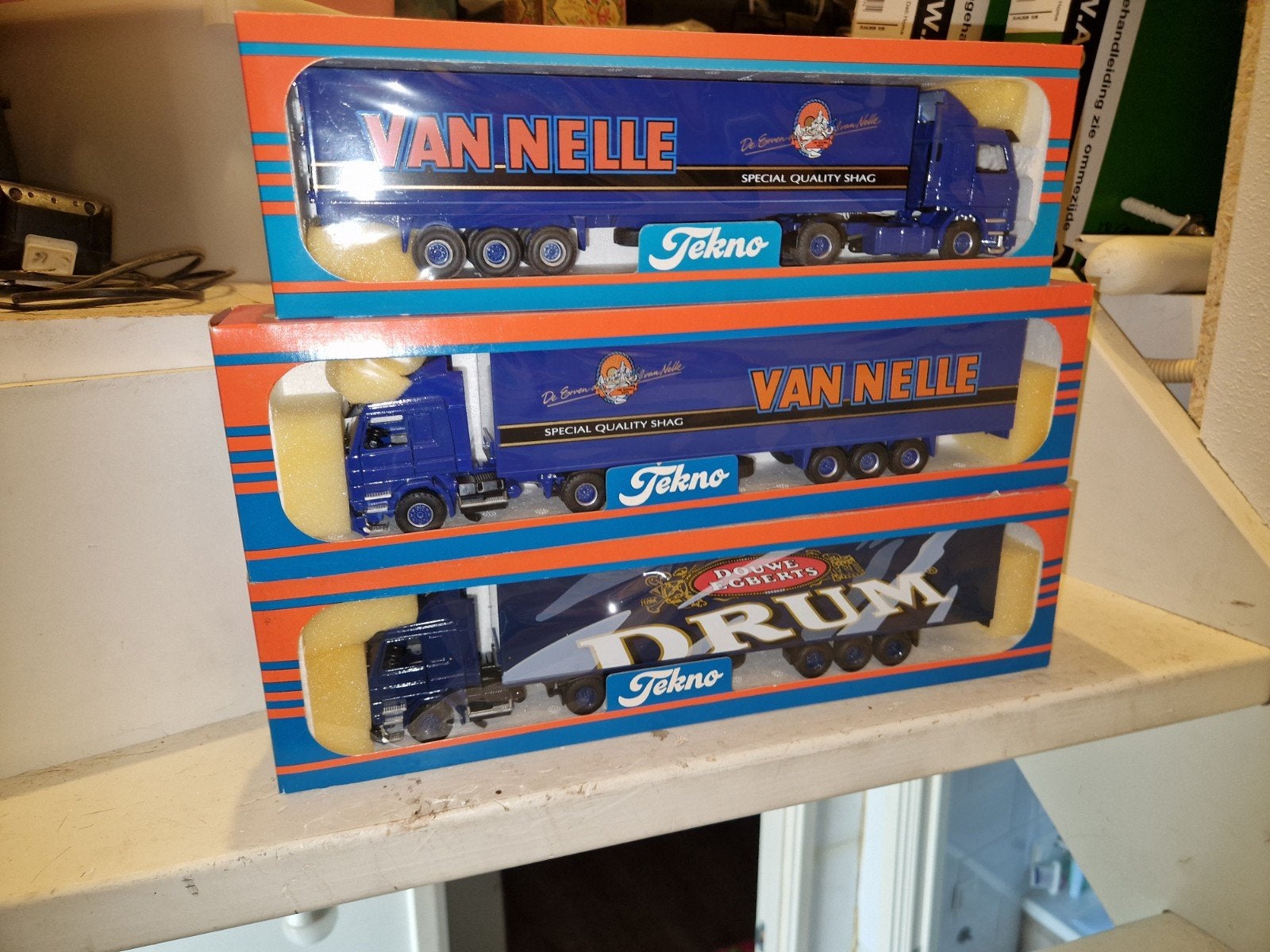 tekno vrachtwagen van nelle en drum, Ophalen of Verzenden, Nieuw, Bus of Vrachtwagen, Tekno