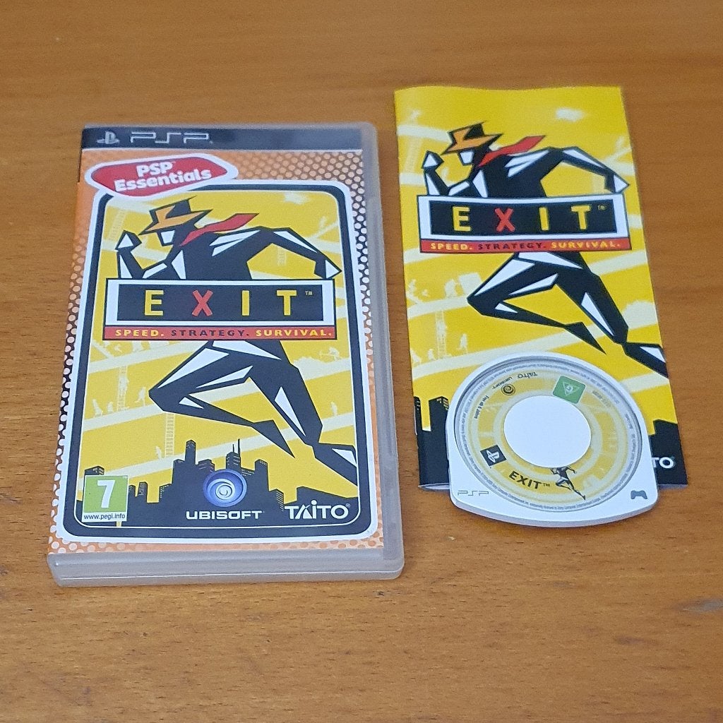 PSP | EXIT, Spelcomputers en Games, Games | Sony PlayStation Portable, 1 speler, Ophalen of Verzenden, Gebruikt, Vanaf 3 jaar