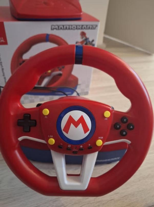 Hori Mario Kart Racing stuur nintendo switch, Ophalen, Zo goed als nieuw, Switch, Stuurtje of Sportattribuut
