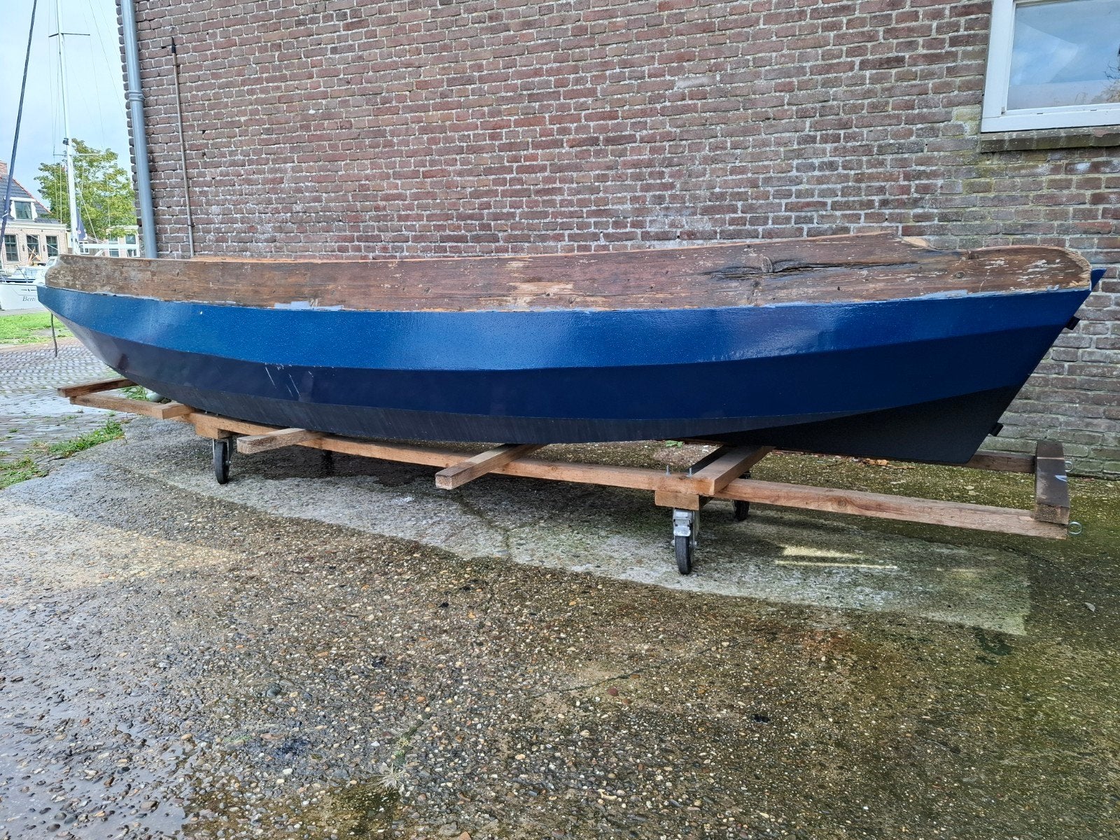 Stalen schouw/vlet, Ophalen, Gebruikt, IJzer