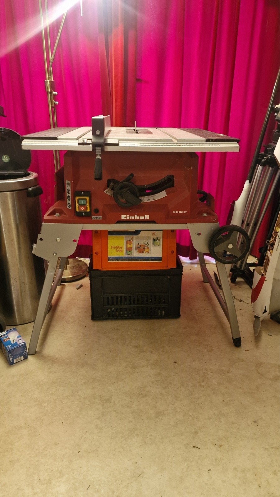 einhell inklapbare zaagtafel., Ophalen, Gebruikt