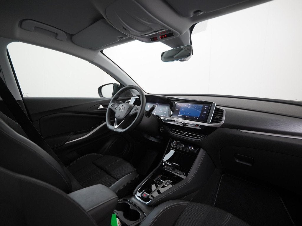 Opel Grandland 1.6 Turbo Plug-In Hybrid Elegance | 360 Camer, Auto's, Opel, Euro 6, 4 cilinders, Leder en Stof, Zwart