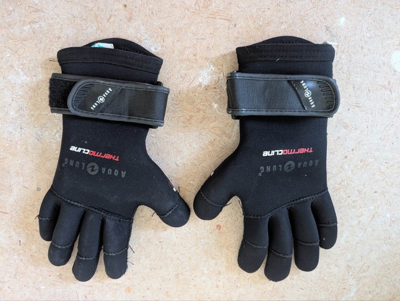Aqualung Thermocline 5mm Wetsuit Handschoenen SM, Watersport en Boten, Wetsuit, Aqualung, Ophalen of Verzenden, Zo goed als nieuw