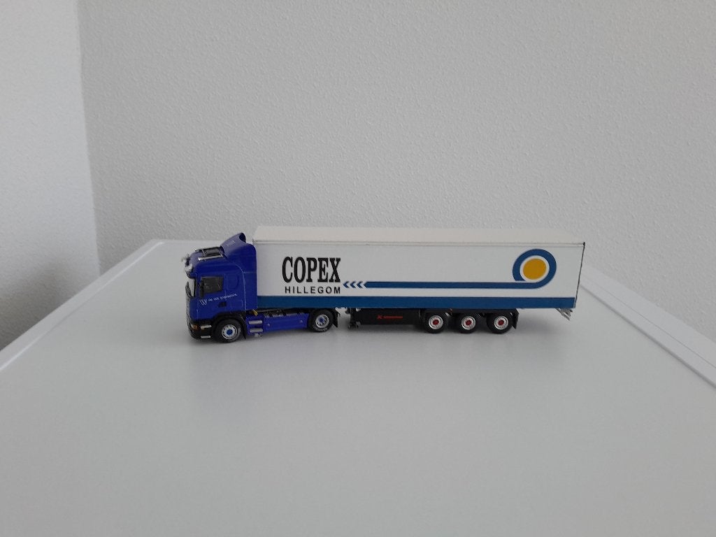 Scania Highline De Wit Transport met Copex tautline trailer, Verzenden, Nieuw, Bus of Vrachtwagen, Wsi