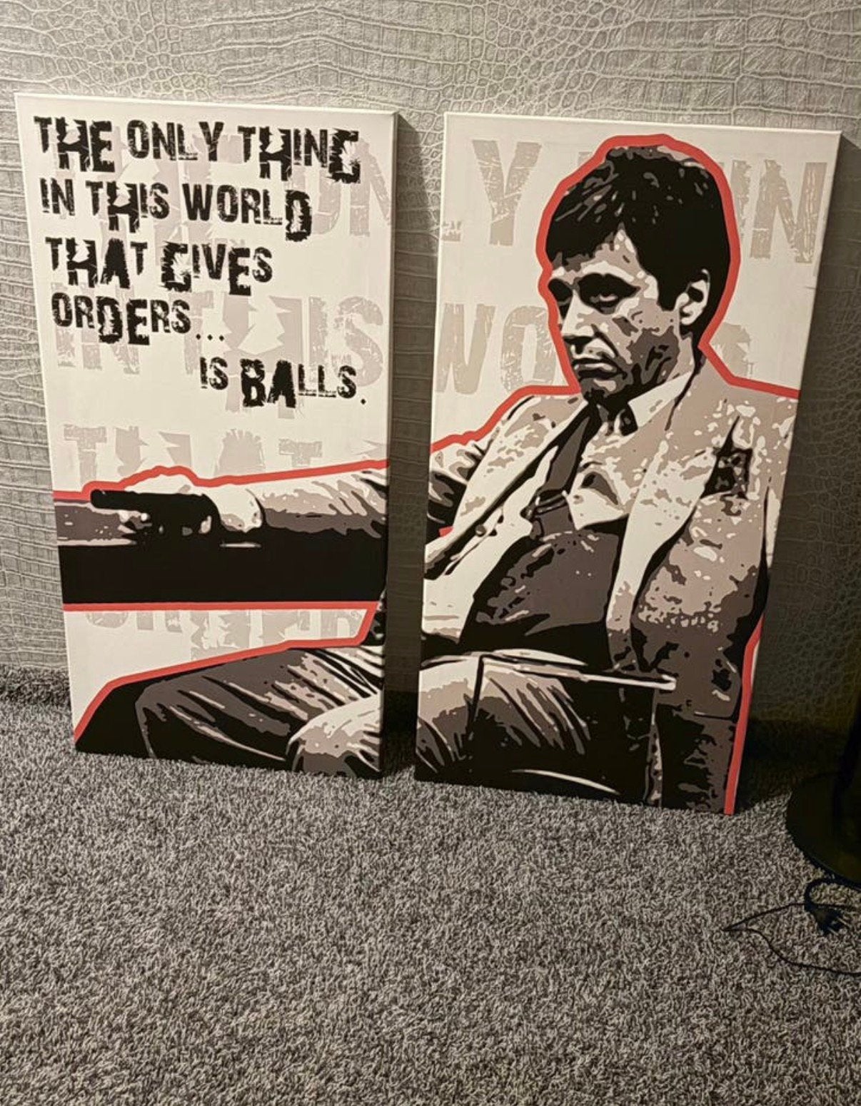 Scarface tony montana, Antiek en Kunst, Ophalen of Verzenden