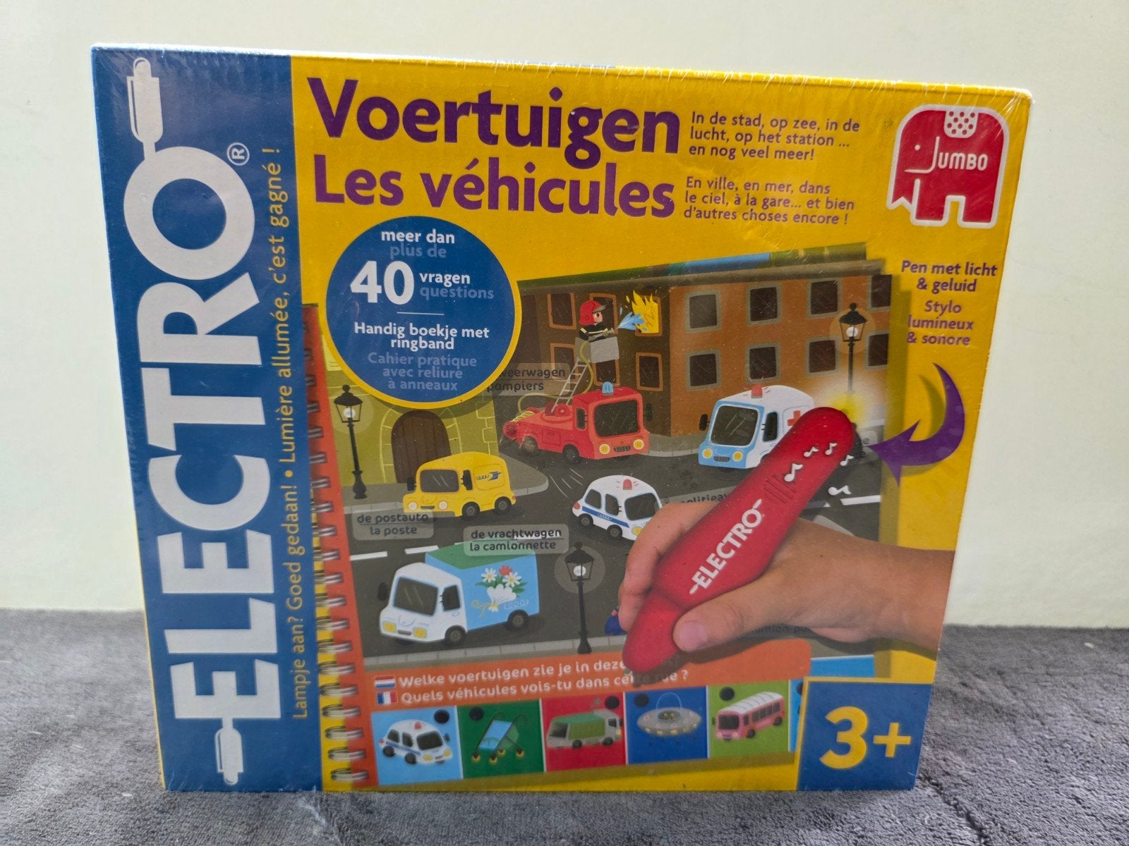 Jumbo Electro Voertuigen - Educatief Spel 3+, Ophalen of Verzenden, Nieuw, Elektronica, Met licht