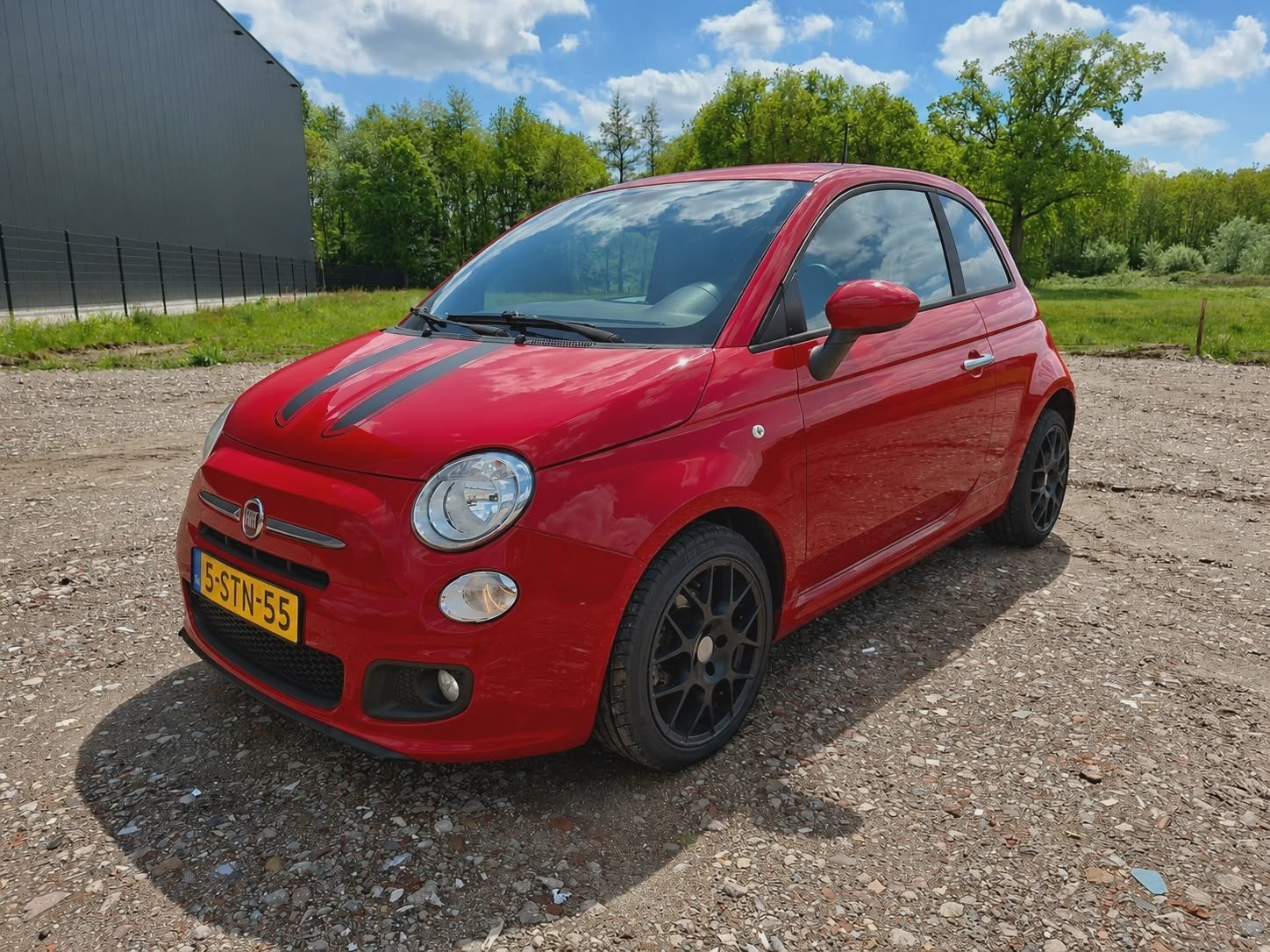 Fiat 500 0.9 85pk Twinair Turbo 2013 Rood, Auto's, Fiat, Voorwielaandrijving, 86 pk, 905 kg, Origineel Nederlands