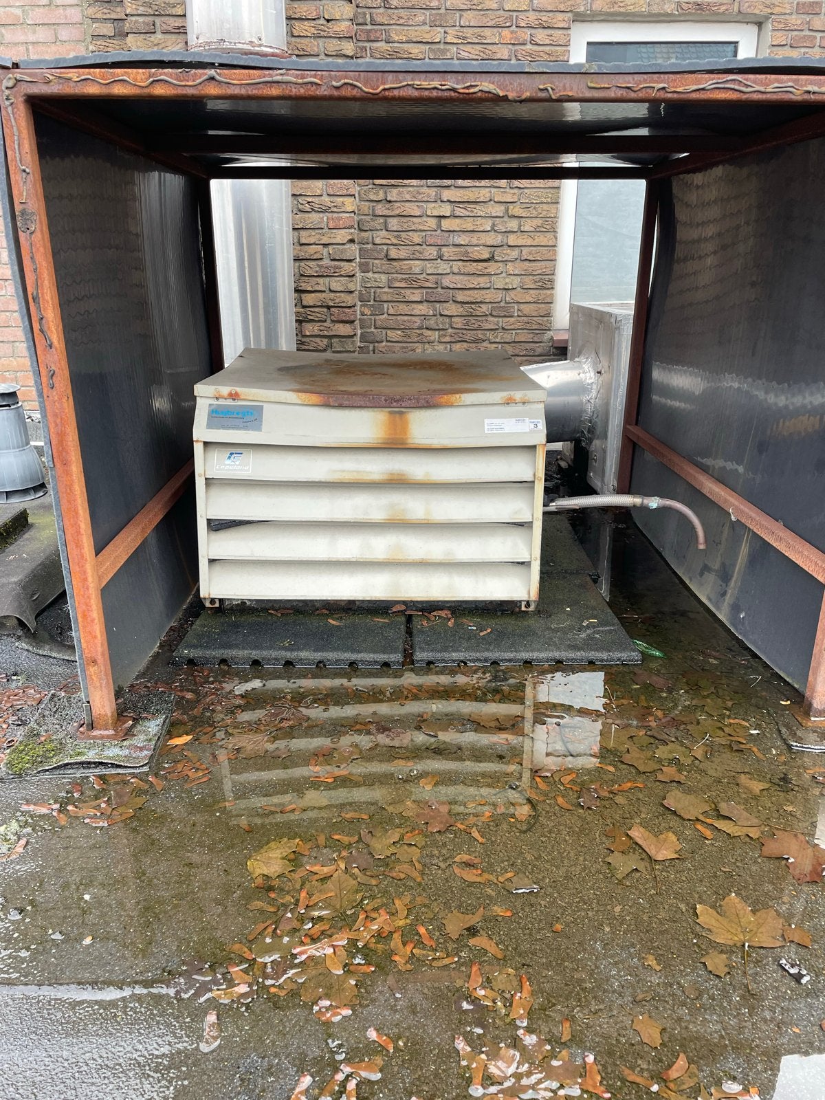 Koelcel motor voor slagerij vitrine, Ophalen, Gebruikt, Koelen en Ontvochtigen