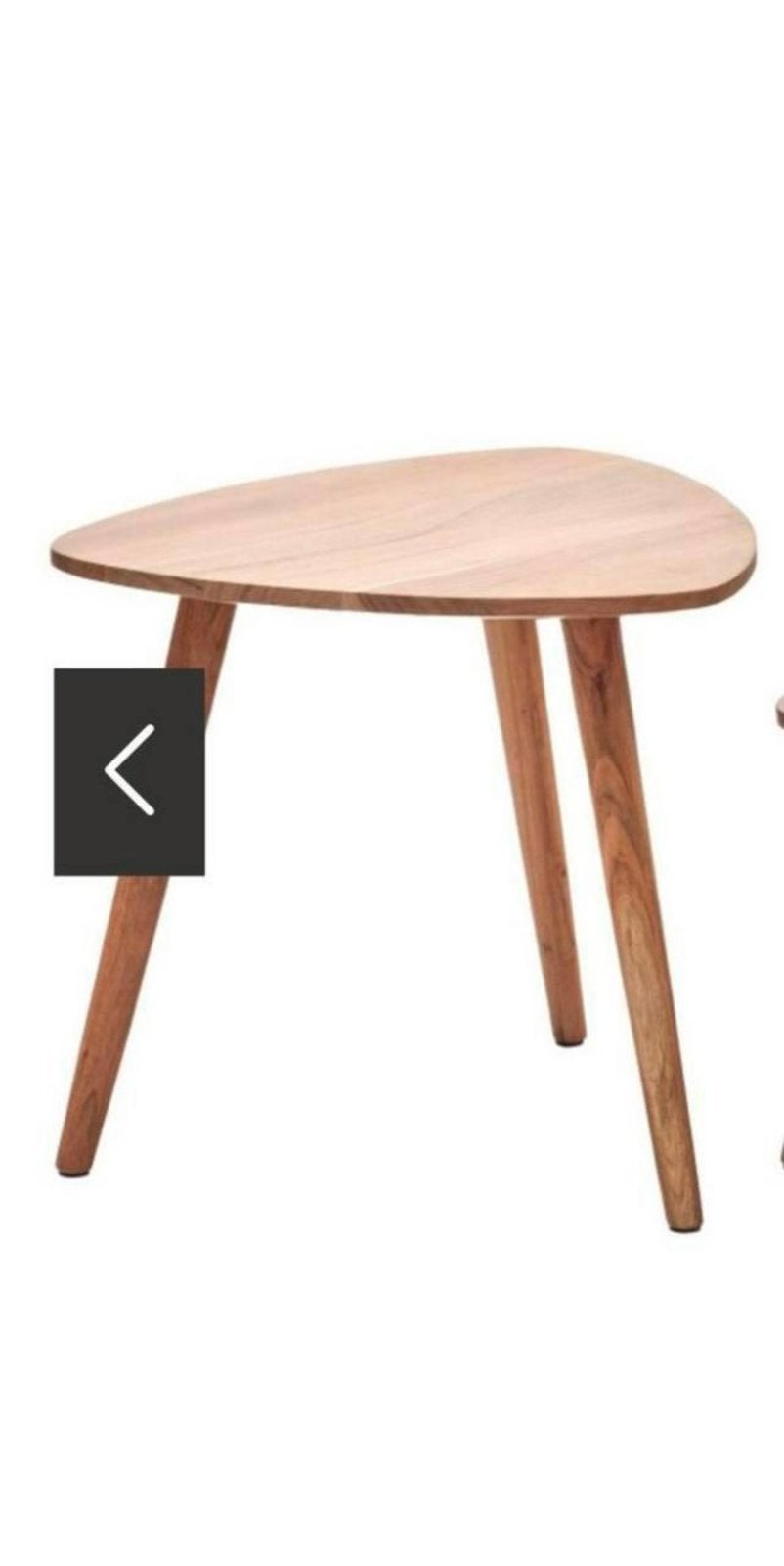 Kave Home Salontafel Eluana, 50 tot 100 cm, Zo goed als nieuw, Overige vormen, Overige houtsoorten