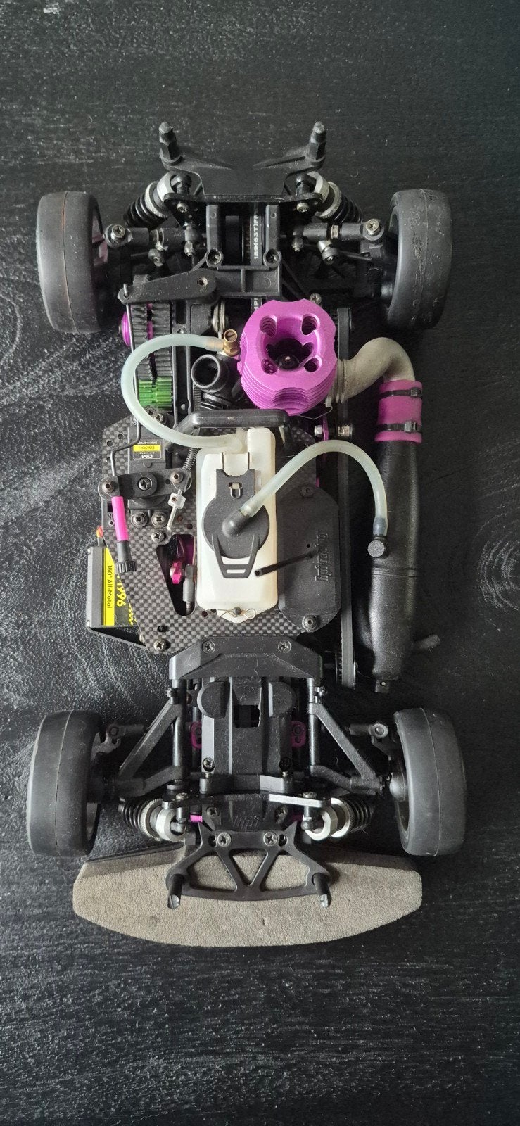 HPI R40 1/10 nitro auto, Ophalen of Verzenden, Zo goed als nieuw, Schaal 1:10, Auto onroad