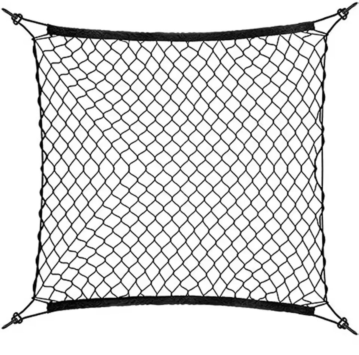 Elastisch Kofferbaknet 70x70 cm | Bagagenet Auto | Nieuw, Ophalen of Verzenden, Nieuw
