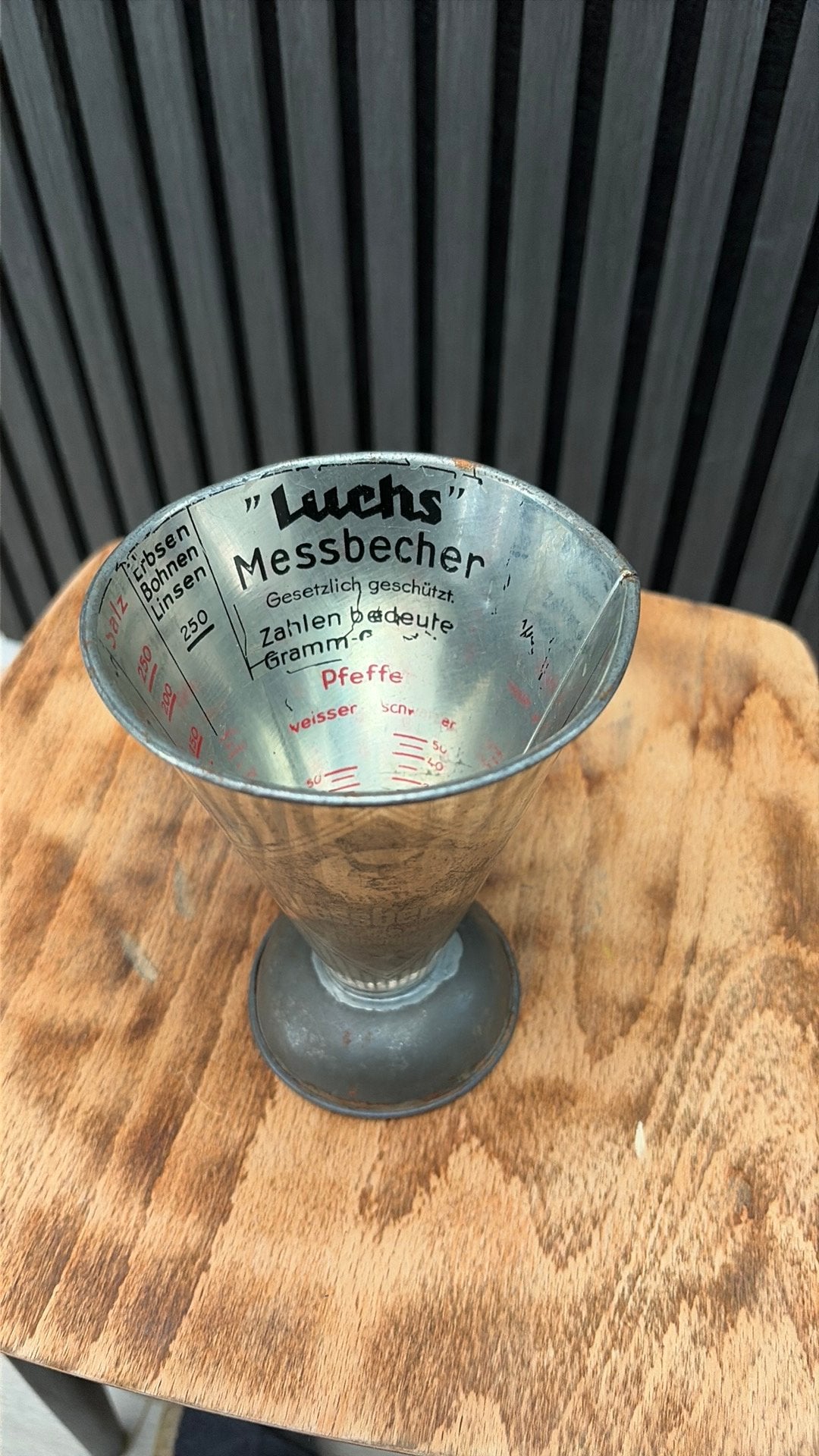 Vintage Luchs Messbecher - Antieke Maatbeker, Antiek en Kunst, Ophalen of Verzenden