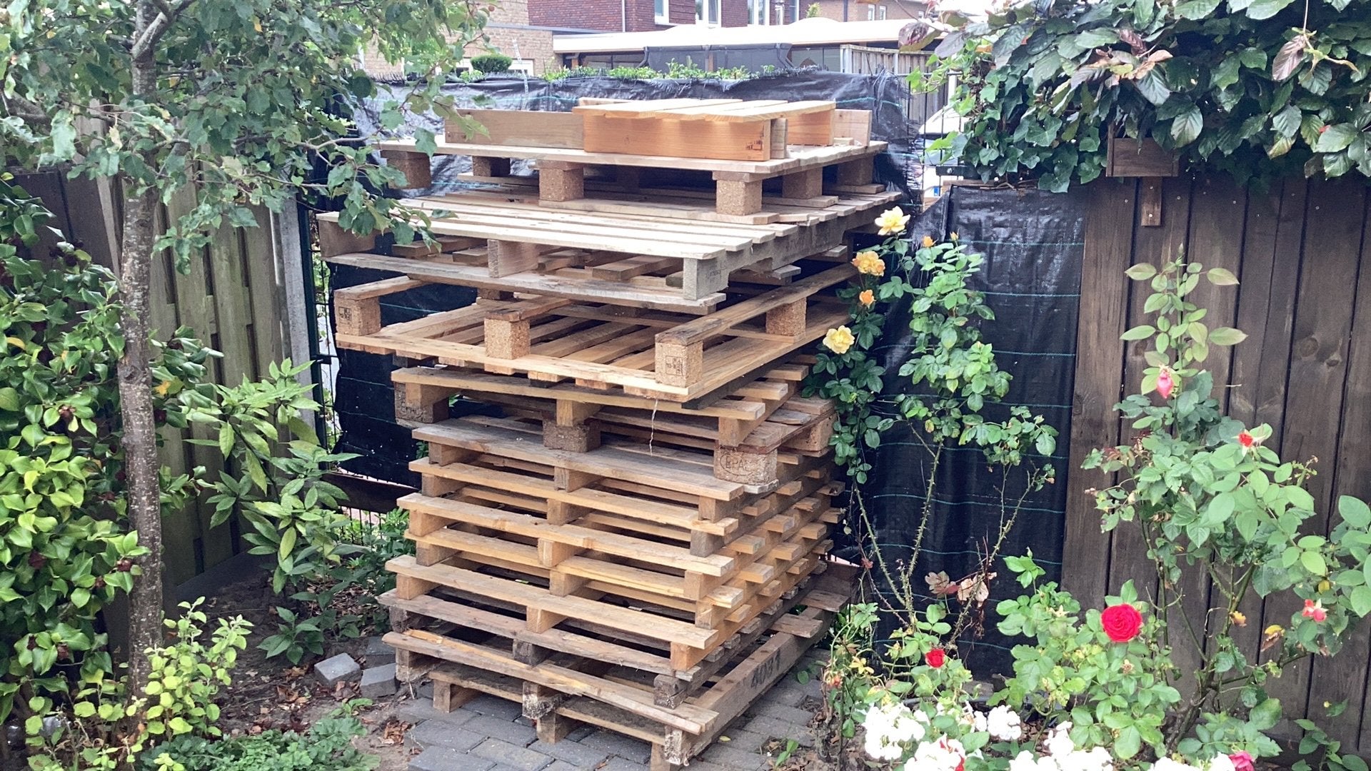 Gratis 16 pallets, Ophalen, Zo goed als nieuw, Pallet, Minder dan 200 cm