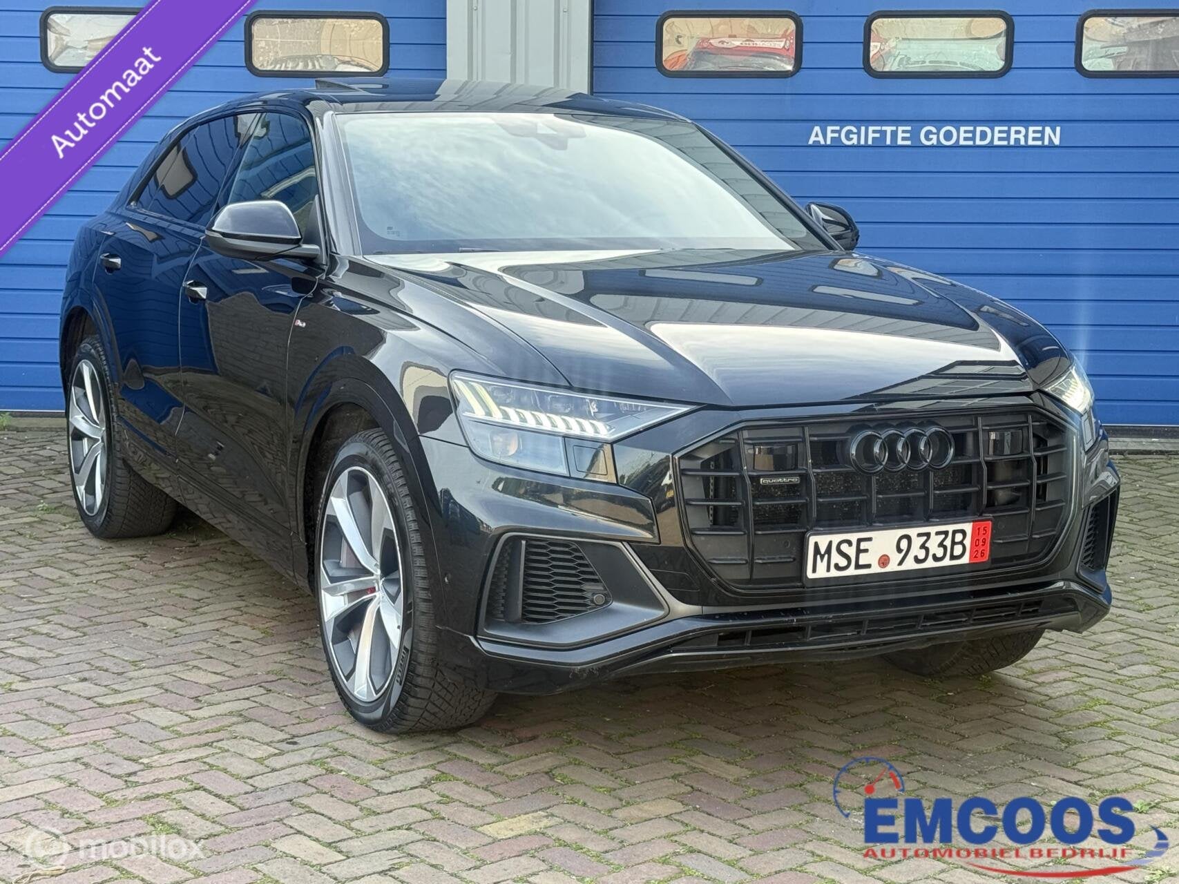 Audi Q8 50 TDI Mild Hybrid quattro * S-Line * 22 Inch * Memo, Auto's, Automaat, 2375 kg, Gebruikt, Q8