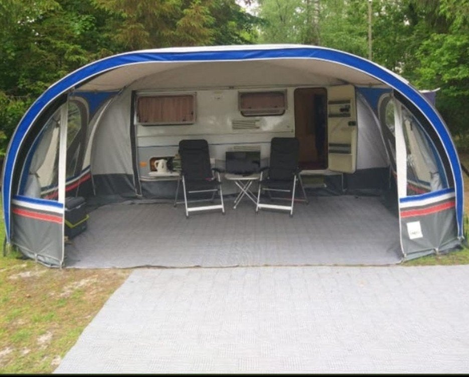 Zeer goed onderhouden Aronde voor  tent (M13) - blauw/rood, Ophalen of Verzenden, Zo goed als nieuw