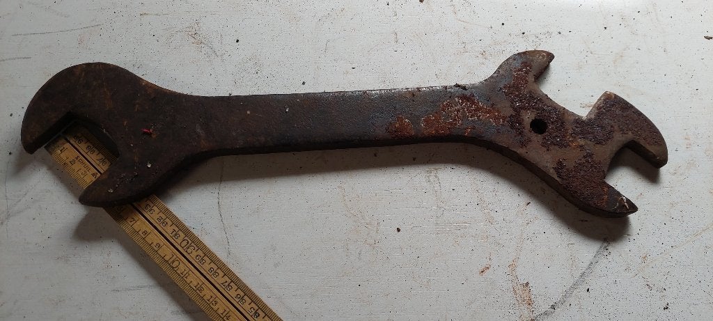 Oude machine sleutel, Ophalen of Verzenden, Gebruikt, Overige typen