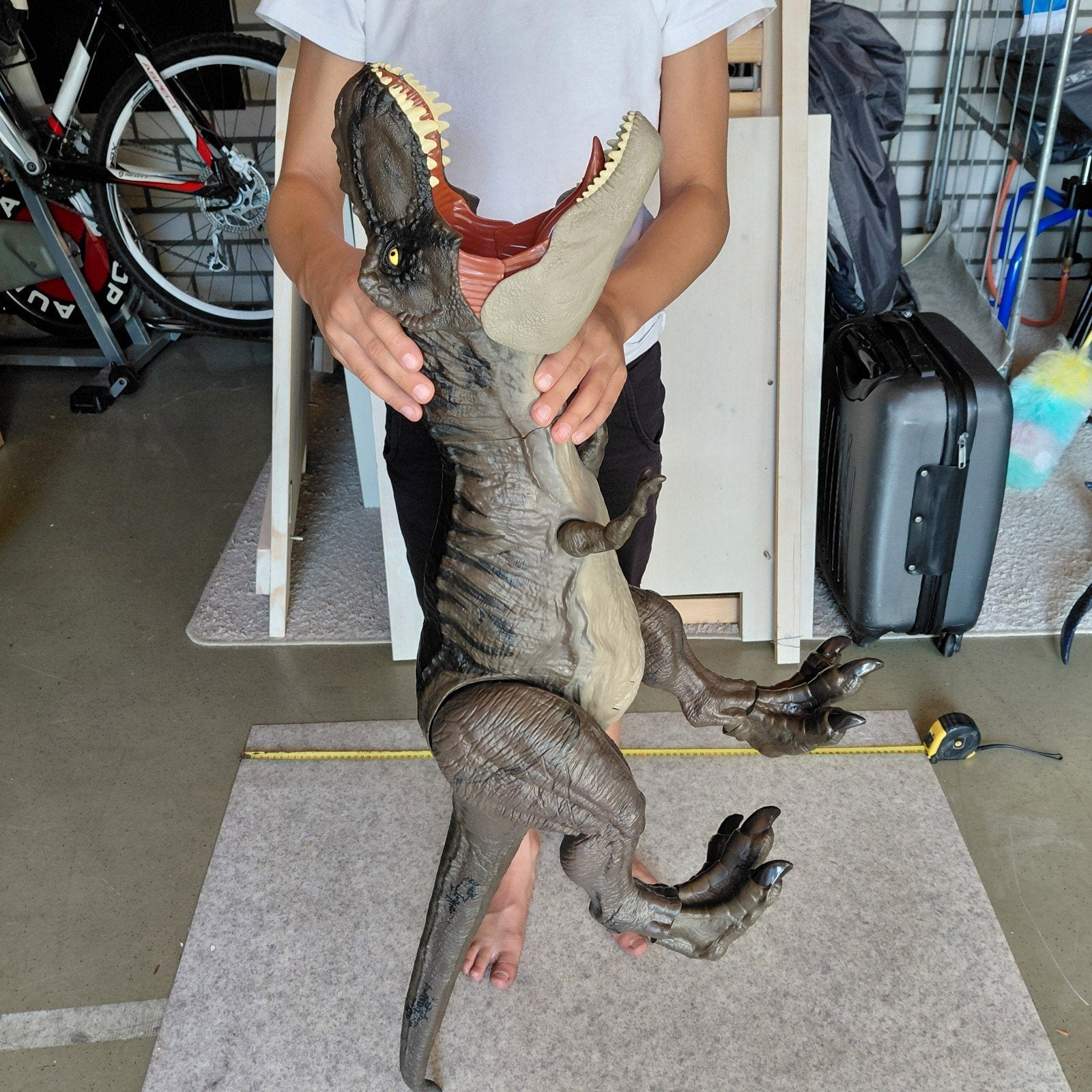 Grote T-Rex dinosaurus Jurassic World, Ophalen, Zo goed als nieuw