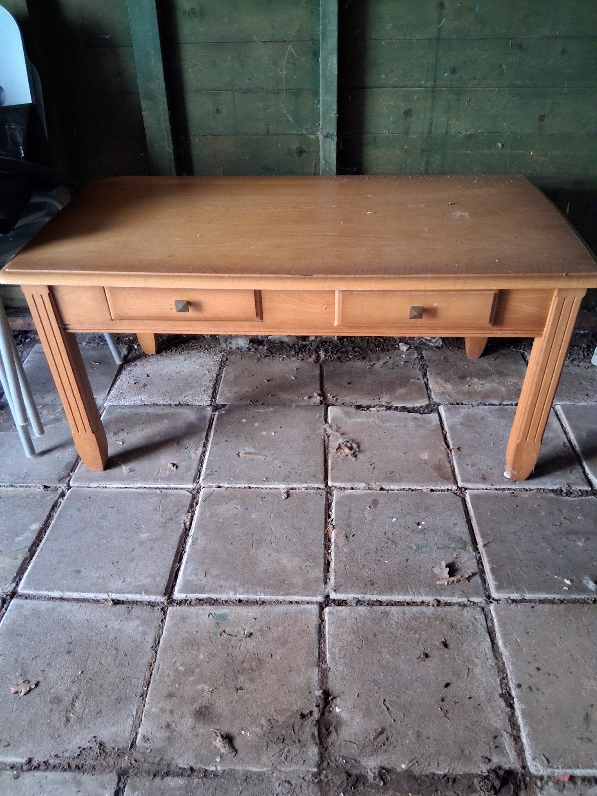 tafel in de woonkamer, Ophalen, Gebruikt, 100 tot 150 cm, 50 tot 100 cm