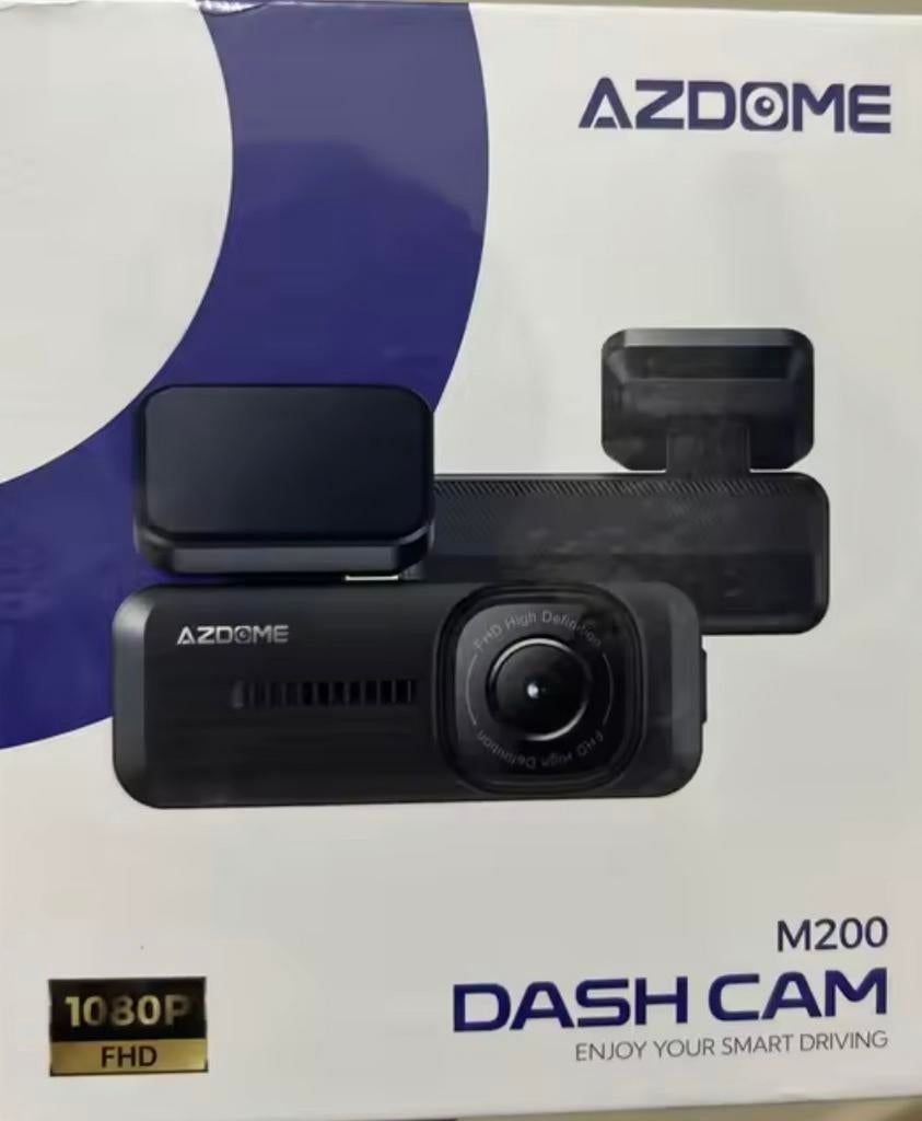 AZDOME M200 Wifi Dashcam 1080p met Nachtzicht & G-sensor, Auto diversen, Dashcams, Nieuw, Ophalen of Verzenden