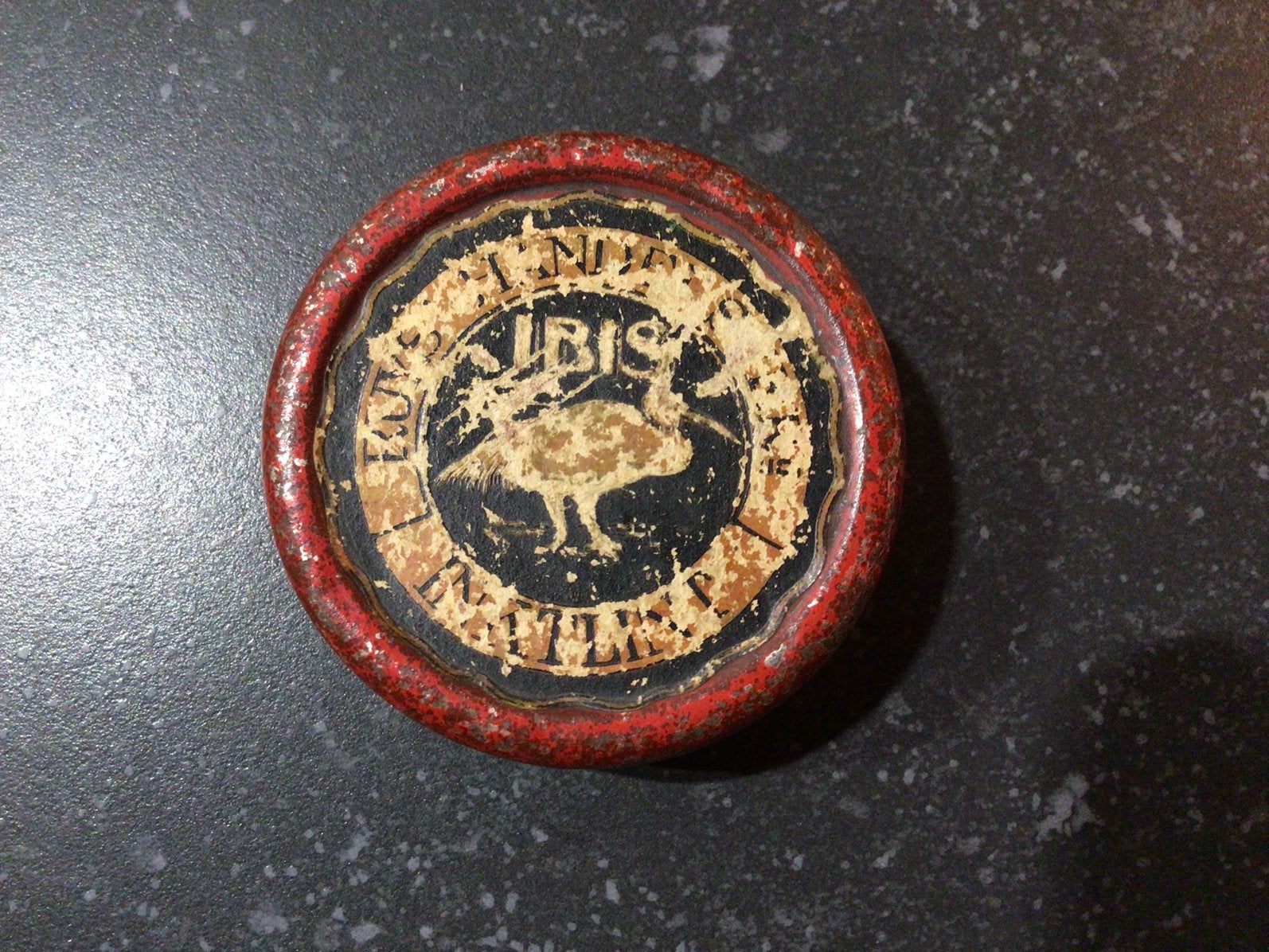 Vintage Schrijfmachinelint doosje, Ophalen of Verzenden, Gebruikt