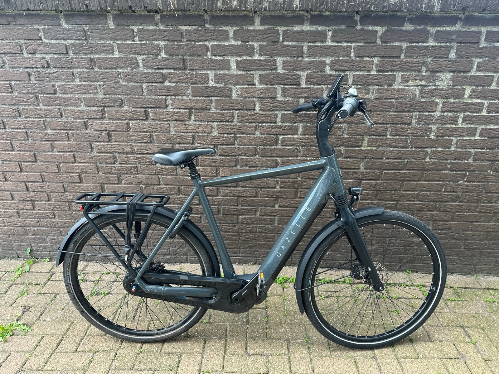 Gazelle chamonix C7 HMS heren, Ophalen, Zo goed als nieuw, 51 tot 55 cm, 50 km per accu of meer