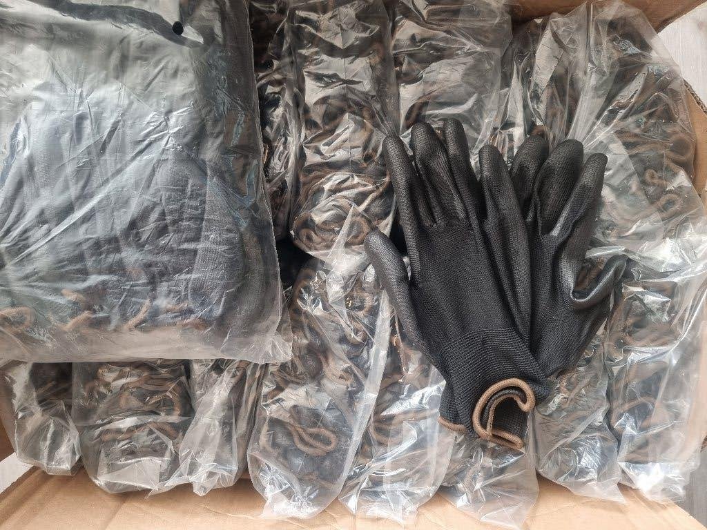 Werkhandschoenen zwart maat 9/10., Ophalen of Verzenden, Nieuw