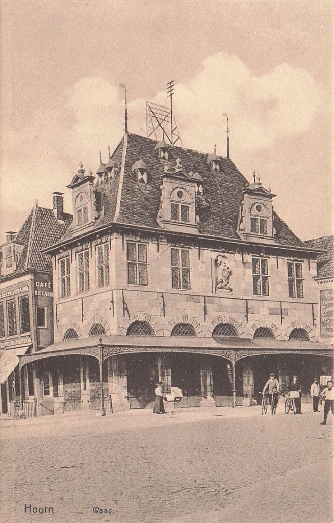 702-285-049 Hoorn Waag, Verzenden, Voor 1920, Noord-Holland