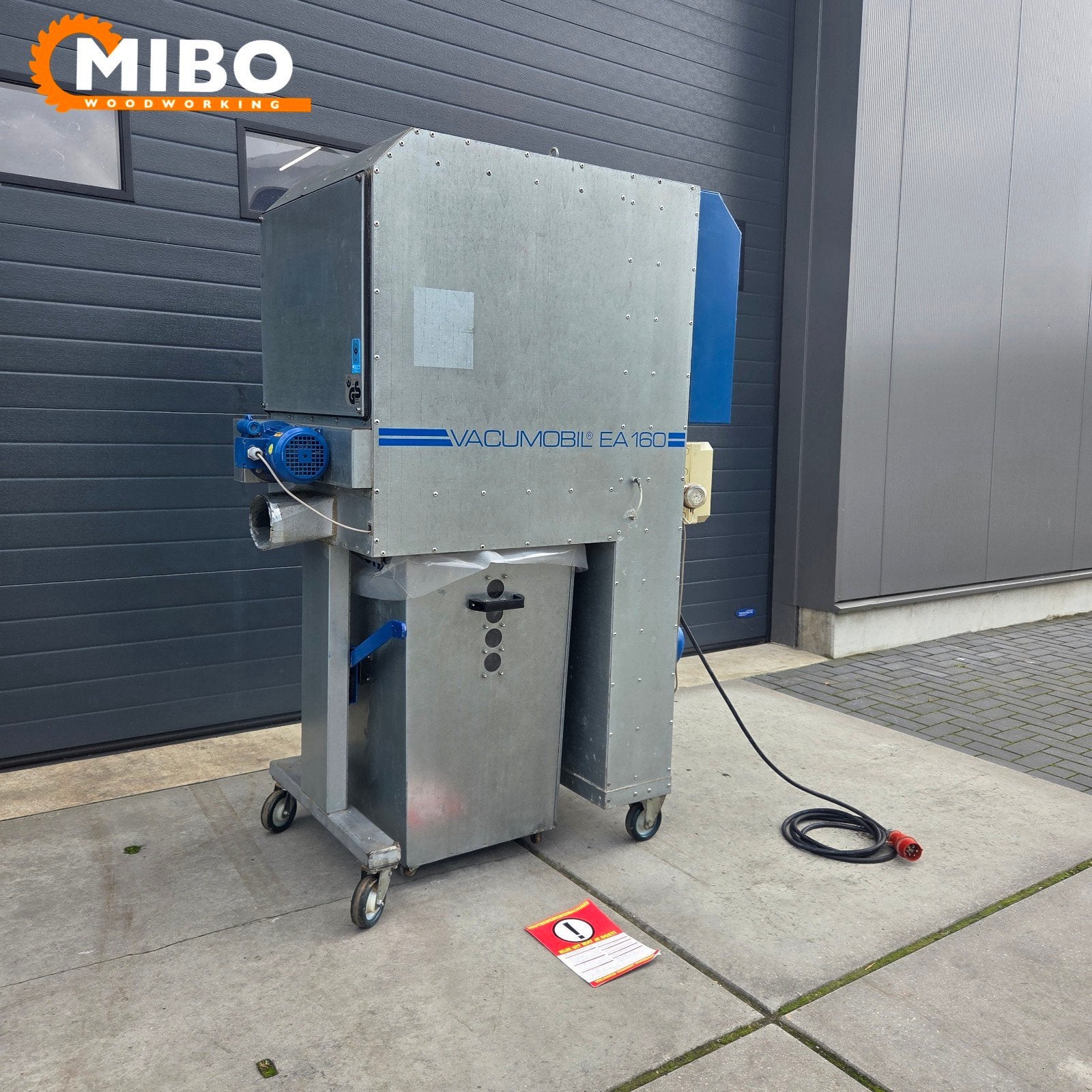 Vacumobil afzuiger 160 compact ** Onderdruk afzuiging, Ophalen of Verzenden, Zo goed als nieuw, Ventilator en Afzuiger