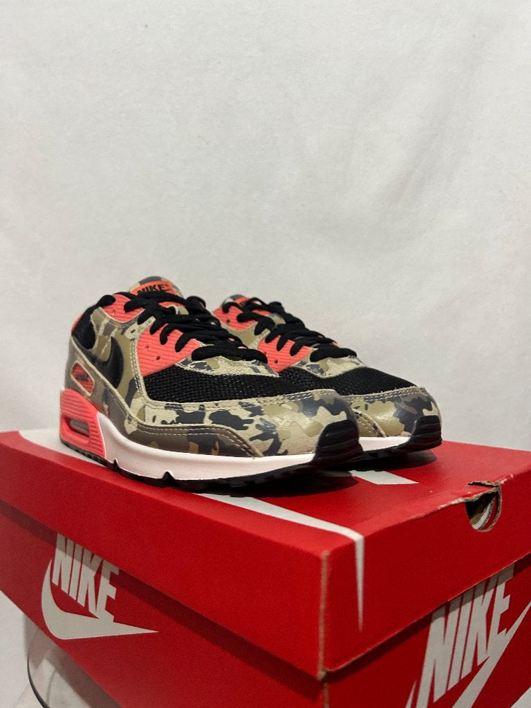 NIEUW! Maat 44,5 - Nike Air Max 90 Premium Magic Ember Camo, Overige kleuren, Verzenden, Nike, Nieuw