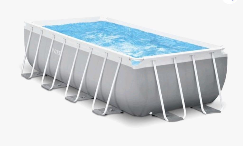 Te koop zwembad, zandfilter, warmte pomp, solar verwarming, Ophalen, 200 tot 300 cm, 80 tot 120 cm, Zo goed als nieuw