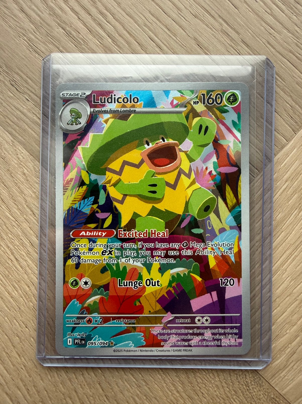 Ludicolo 095 (PFL) - Een echte PSA 10 kandidaat!, Ophalen of Verzenden, Zo goed als nieuw