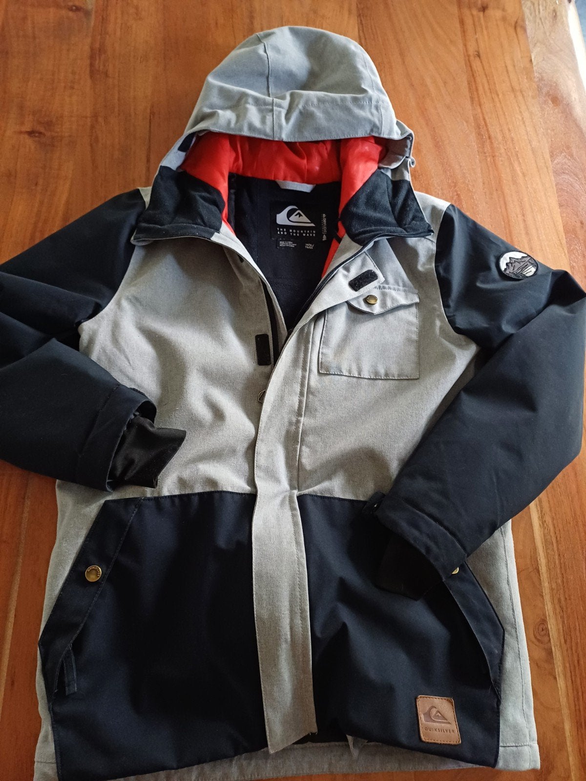 Quiksilver winter ski-jas maat 14, Jongen of Meisje, Ophalen of Verzenden, Zo goed als nieuw, Quicksilver
