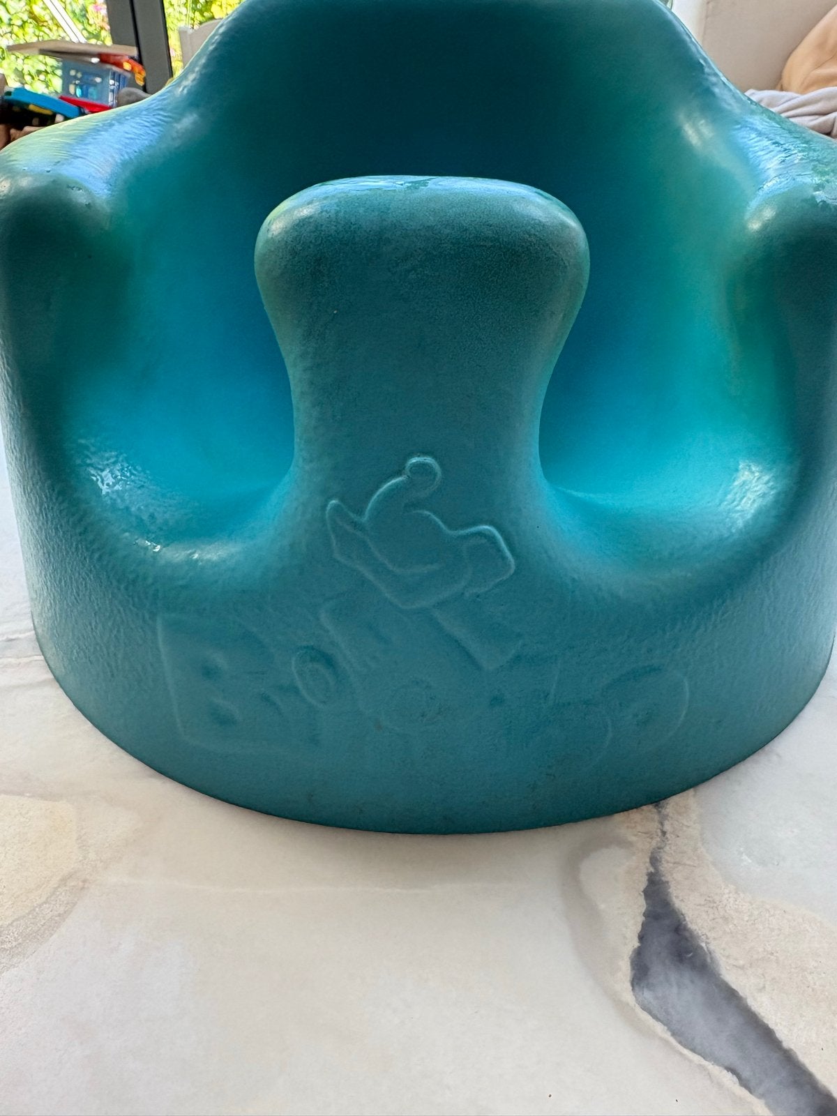 Bumbo Olifantenpoot zitje baby - Blauw, Ophalen, Gebruikt, Overige typen