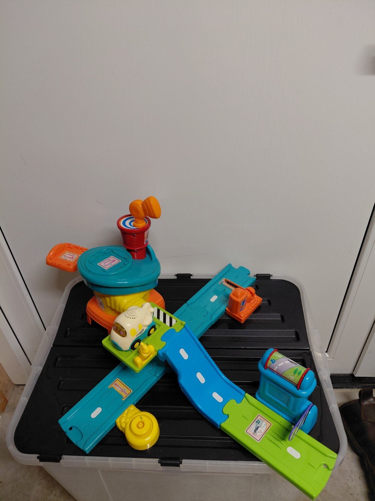 VTech Toet Toet vliegveld Speelset, Ophalen of Verzenden, Gebruikt