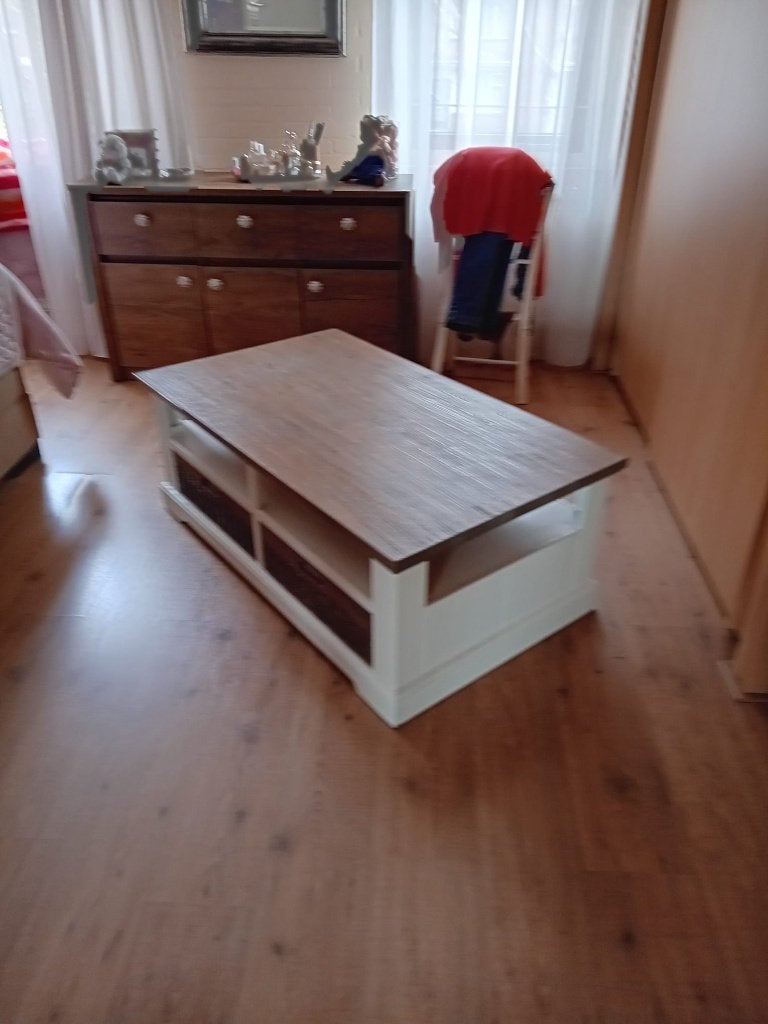 Salontafel, Ophalen, Gebruikt, 100 tot 150 cm, 50 tot 100 cm