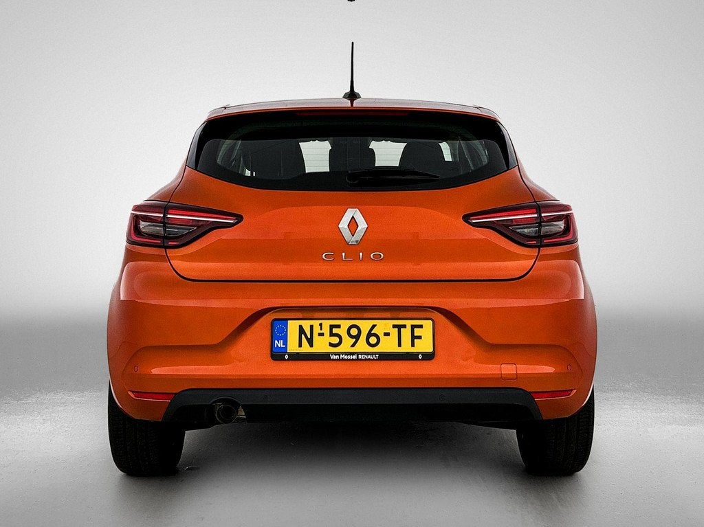 Renault Clio 1.0 TCe Zen 90PK | Parkeersensoren | Lichtmetal, Auto's, Renault, Stof, Gebruikt, Overige kleuren, 49 €/maand