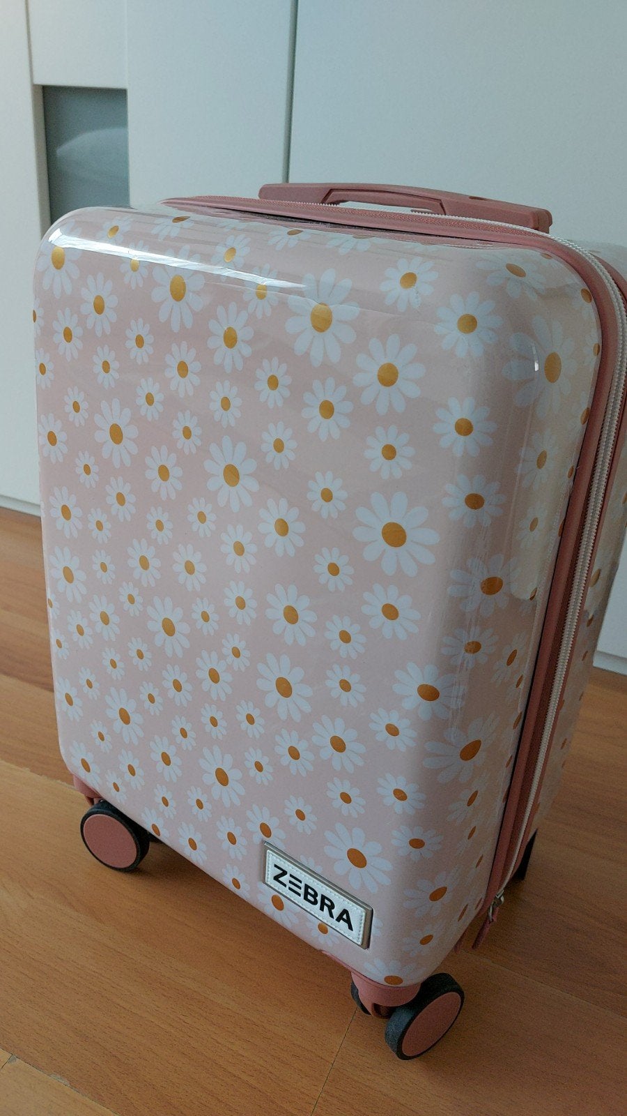 Vrolijke Zebra Trends Avonturier Kinderkoffer, Ophalen, Hard kunststof, Nieuw, Minder dan 50 cm