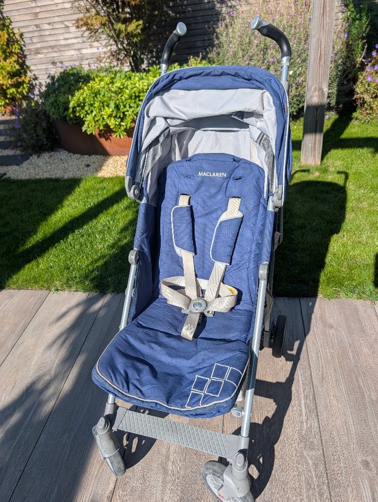Maclaren Techno XT buggy, Kinderen en Baby's, Buggy's, Ophalen, Gebruikt, Maclaren, Verstelbare rugleuning