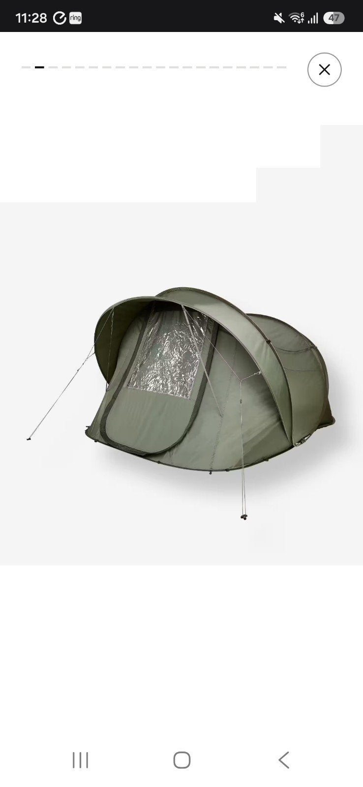 rapid tanker 2 prs bivvy, Watersport en Boten, Ophalen, Gebruikt, Overige typen