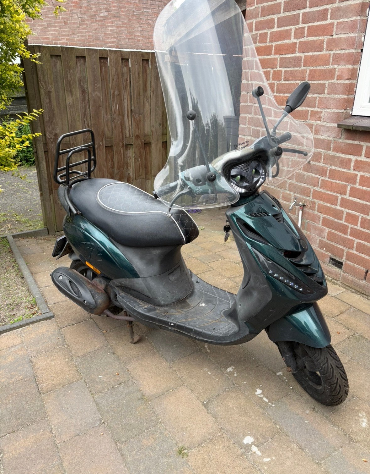 Piaggio zip blauw kenteken, Ophalen, Zo goed als nieuw, Benzine, Zip