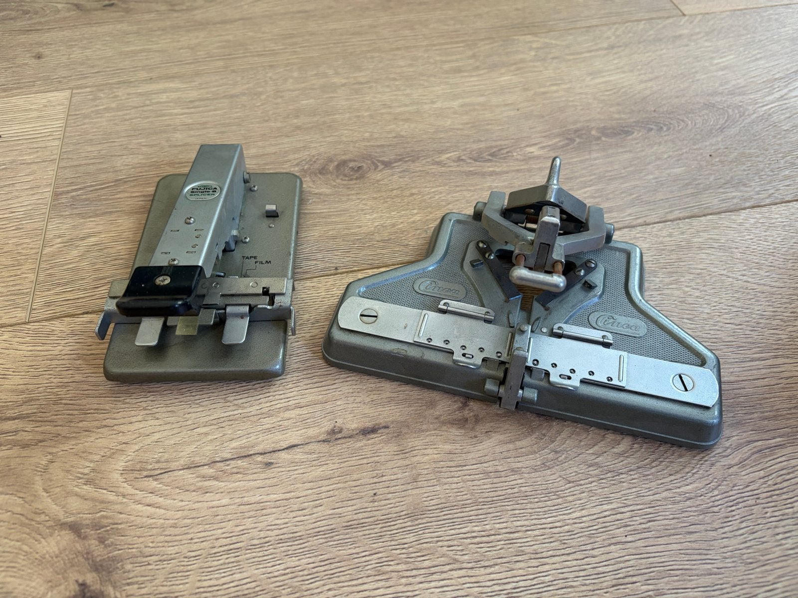 Vintage film splicers: Hanimex en Correx, Ophalen