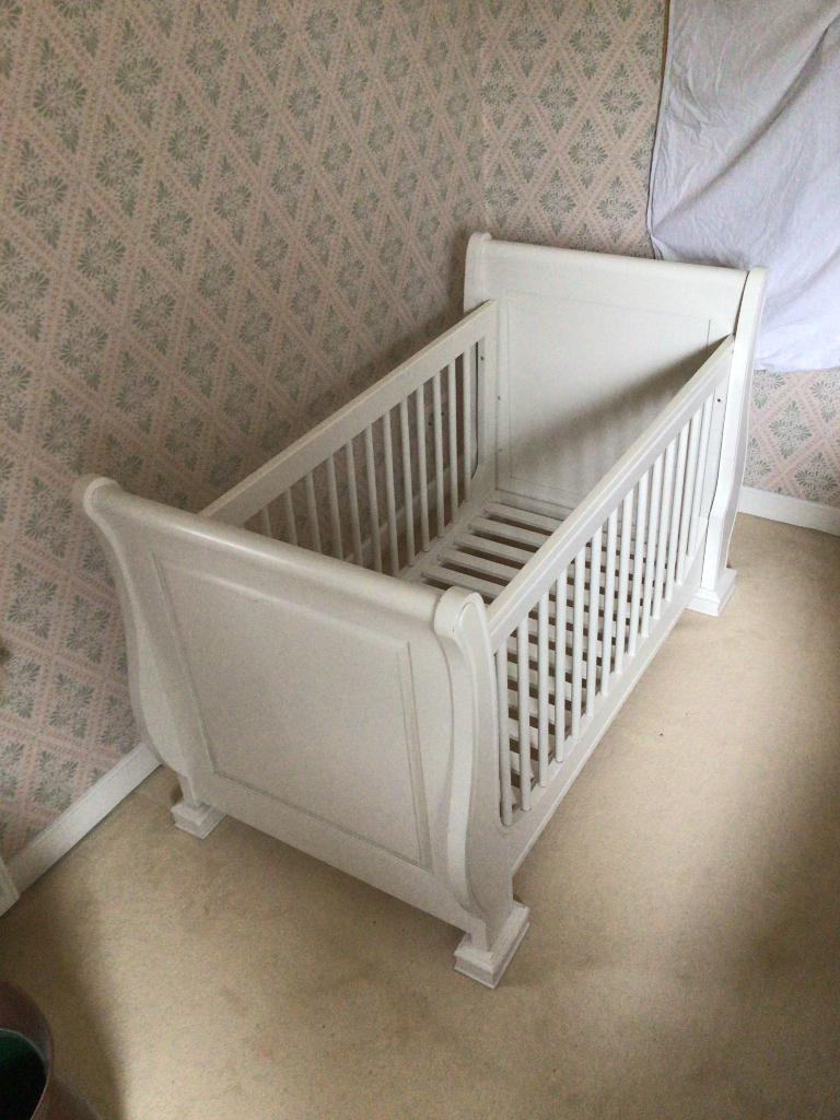 babybedje met matras, Ophalen, Zo goed als nieuw, Ledikant